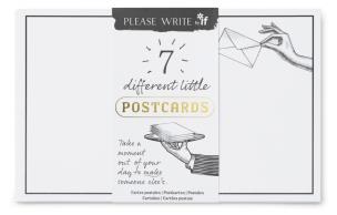 Opakowanie Please Write Pocztówki 7szt