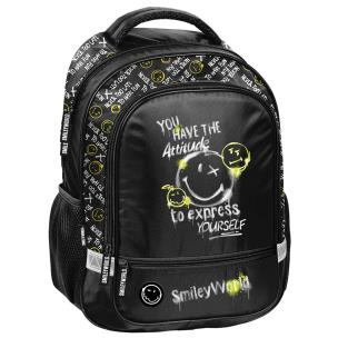 Plecak 2-komorowy Smiley SM25LT-260. Wydawca: Paso. Multiszop.pl Opakowanie Plecak 2-komorowy Smiley SM25LT-260