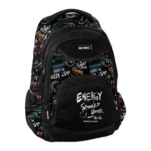 Opakowanie Plecak 3-komorowy Smiley Energy BeUniq SM26LA-2708