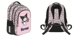 Opakowanie Plecak 4 komorowy Kuromi pink