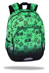 Opakowanie Plecak dziecięcy Coolpack Toby GAME OVER GRADIENT GREEN