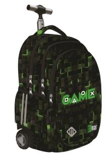 Opakowanie Plecak na kółkach 4 komorowy TB1 Green Game