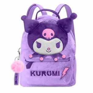 Plecak pluszowy Hello Kitty Kuromi 32cm KU00028. Wydawca: Kids Euroswan. Multiszop.pl Opakowanie Plecak pluszowy Hello Kitty Kuromi 32cm KU00028