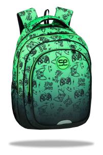 Opakowanie Plecak szkolny Coolpack Fast Game Over Gradient Green