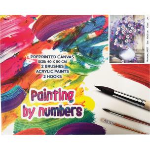 Płótno malarskie ze szkicem do pomalowania 40x50 CM 89657 CENTRUM. Wydawca: Panta Plast. Multiszop.pl Opakowanie Płótno malarskie ze szkicem do pomalowania 40x50 CM 89657 CENTRUM