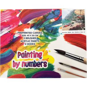 Płótno malarskie ze szkicem do pomalowania 40x50 CM 89680 CENTRUM. Wydawca: Panta Plast. Multiszop.pl Opakowanie Płótno malarskie ze szkicem do pomalowania 40x50 CM 89680 CENTRUM