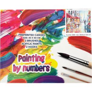 Płótno malarskie ze szkicem do pomalowania 40x50 CM 89681 CENTRUM. Wydawca: Panta Plast. Multiszop.pl Opakowanie Płótno malarskie ze szkicem do pomalowania 40x50 CM 89681 CENTRUM