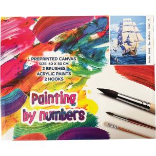 Płótno malarskie ze szkicem do pomalowania 40x50 CM 89685 CENTRUM. Wydawca: Panta Plast. Multiszop.pl Opakowanie Płótno malarskie ze szkicem do pomalowania 40x50 CM 89685 CENTRUM