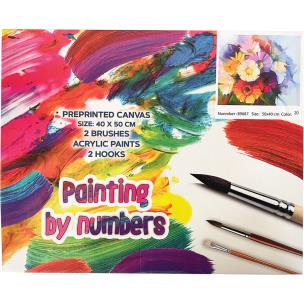 Płótno malarskie ze szkicem do pomalowania 40x50 CM 89687 CENTRUM. Wydawca: Panta Plast. Multiszop.pl Opakowanie Płótno malarskie ze szkicem do pomalowania 40x50 CM 89687 CENTRUM