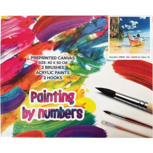 Płótno malarskie ze szkicem do pomalowania 40x50 CM 89689 CENTRUM. Wydawca: Panta Plast. Multiszop.pl Opakowanie Płótno malarskie ze szkicem do pomalowania 40x50 CM 89689 CENTRUM