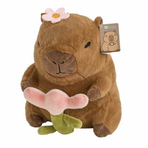 Opakowanie Pluszowa kapibara z kwiatem 27cm