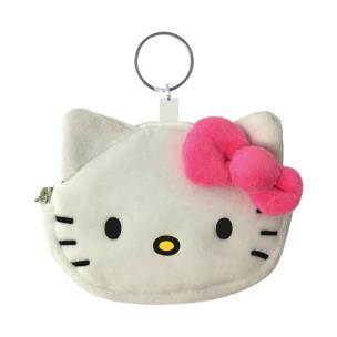 Opakowanie Pluszowa Portmonetka Brelok Hello Kitty