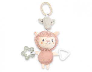 Pluszowa wisząca zabawka New Baby Lama. Wydawca: Baby Mix. Multiszop.pl Opakowanie Pluszowa wisząca zabawka New Baby Lama