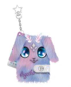 Opakowanie Pluszowy mini notatnik z zawieszką Agatha