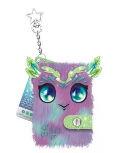 Opakowanie Pluszowy mini notatnik z zawieszką Lilya