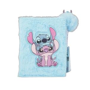 Opakowanie Pluszowy notes z długopisem pomponem-Disney Stitch