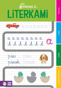 Pociąg z literkami. Pociąg z…. Autor: Opracowanie zbiorowe. Multiszop.pl Okładka książki Pociąg z literkami. Pociąg z…