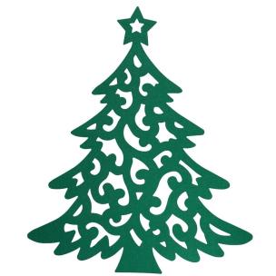 Opakowanie Podkładka filcowa choinka