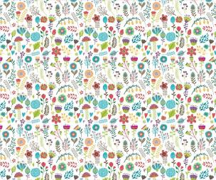 Opakowanie Podkładka ochronna do zajęć plastycznych Kwiaty