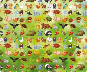 Opakowanie Podkładka ochronna do zajęć plastycznych Zwierzaki