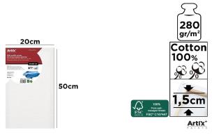 Opakowanie Podobrazie 20x50x1,5cm 280G/m2