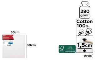 Opakowanie Podobrazie 30x30x1,5cm 280g/m2