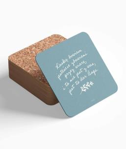 Opakowanie Podstawka korkowa - Łaską bowiem