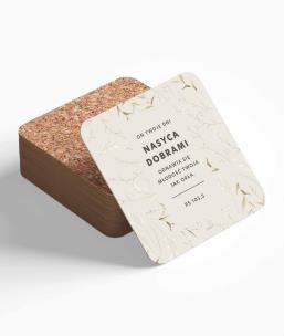 Opakowanie Podstawka korkowa - On Twoje dni nasyca