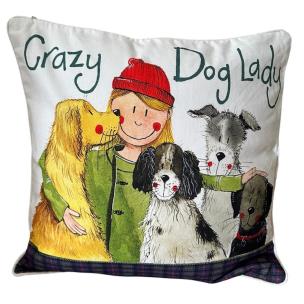 Opakowanie Poduszka Crazy Dog Lady Psiara