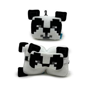 Poduszka podróżna z maską na oczy Panda Minecraft CUSH432. Wydawca: PUCKATOR EUROPEAN DISTRIBUTION CENTRE. Multiszop.pl Opakowanie Poduszka podróżna z maską na oczy Panda Minecraft CUSH432