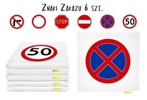 Opakowanie Poduszki Znaki Drogowe 3cm 6szt