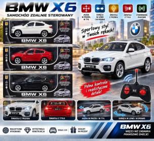 Opakowanie Pojazd auto BMW X6 sterowane pilotem