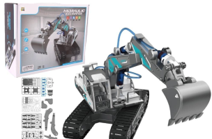 Pojazd hydrauliczny koparka cuda mechaniki. Wydawca: Pro Kids. Multiszop.pl Opakowanie Pojazd hydrauliczny koparka cuda mechaniki