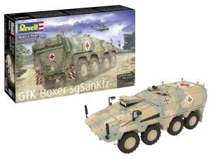 Pojazd medyczny GTK Boxer sgSanKfz. Wydawca: Revell. Multiszop.pl Opakowanie Pojazd medyczny GTK Boxer sgSanKfz