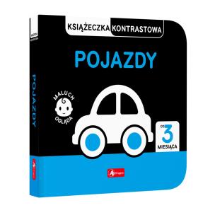 Okładka książki Pojazdy - książka kontrastowa