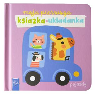 Okładka książki Pojazdy. Moja pierwsza książka-układanka