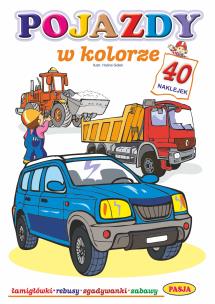 Okładka książki Pojazdy w kolorze