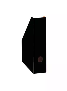 Opakowanie Pojemnik na czasopisma lakierowany 7cm czarny