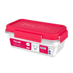 Pojemnik na lunch z tritanu 1,2L różowy MILAN. Wydawca: MILAN. Multiszop.pl Opakowanie Pojemnik na lunch z tritanu 1,2L różowy MILAN