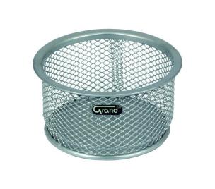 Opakowanie Pojemnik na spinacze GR-010S. Srebrny.