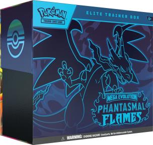 Opakowanie Pokemon TCG: Mega Evolution - Phantasmal Flames - Elite Trainer Box