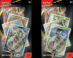 Opakowanie Pokemon TCG: Mega Evolution - Premium Checklane Blister - Tyranitar/Meowscarada - mix