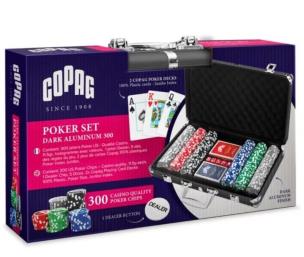 Poker Copag Set 300 żetonów. Wydawca: Cartamundi. Multiszop.pl Opakowanie Poker Copag Set 300 żetonów