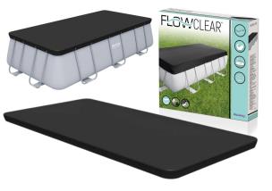 Pokrywa do basenu Stelażowego 404/412cm x 201cm. Wydawca: Bestway. Multiszop.pl Opakowanie Pokrywa do basenu Stelażowego 404/412cm x 201cm