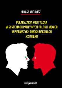 Polaryzacja polityczna w systemach partyjnych polski i Węgier w pierwszych dwóch dekadach XXI wieku. Autor: Łukasz Wielgosz. Multiszop.pl Okładka książki Polaryzacja polityczna w systemach partyjnych polski i Węgier w pierwszych dwóch dekadach XXI wieku
