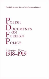 Okładka książki Polish Documents on Foreign Policy. 24 October 1938 - 30 September 1939