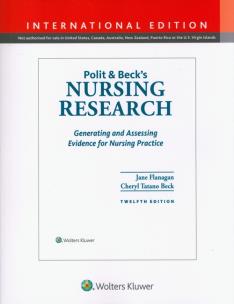 Okładka książki Polit & Beck's Nursing Research