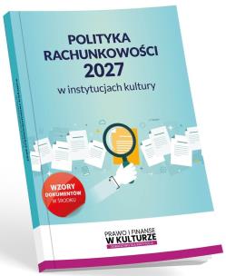 Opakowanie Polityka rachunkowości 2027 w instytucjach kultury