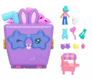 Polly Pocket Przekąski niespodzianki Wesoły królic. Wydawca: Mattel. Multiszop.pl Opakowanie Polly Pocket Przekąski niespodzianki Wesoły królic