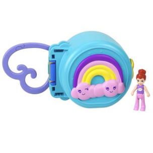 Polly Pocket. Przenośny Minizestaw kompakt HRD74. Wydawca: Mattel. Multiszop.pl Opakowanie Polly Pocket. Przenośny Minizestaw kompakt HRD74